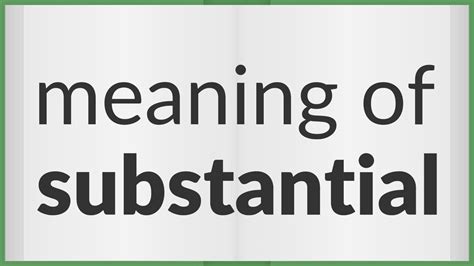 substantial stake meaning|SUBSTANTIAL STAKE definition and meaning .